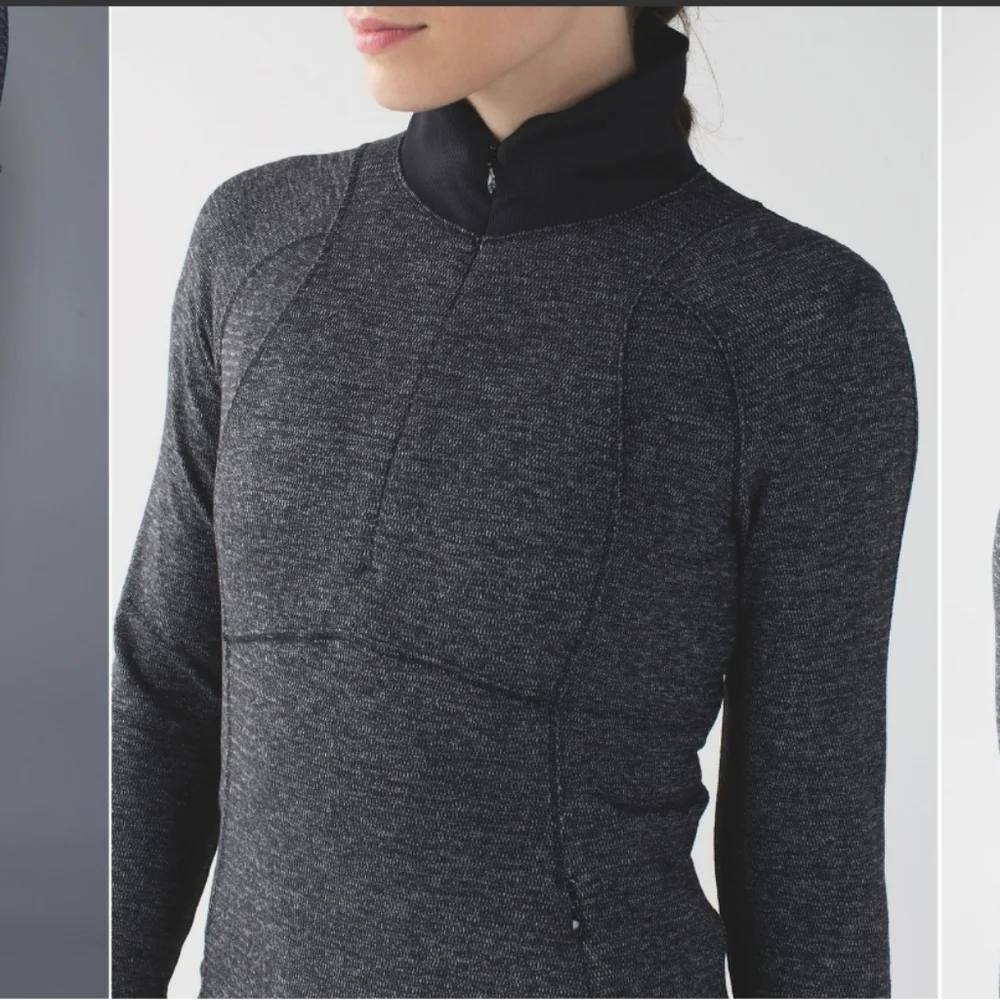 Lululemon Runderful 1/2 Zip Size 8